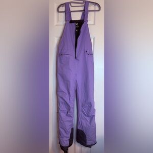 Arctix XL Youth Lavender Winter Snow Bibs